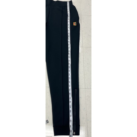 Nike Court Dri-Fit Knit Tennis Pants Sports Outdoors Black Women’s Size Medium - Picture 10 of 16